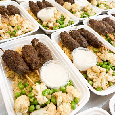 Beef Kafta Skewers