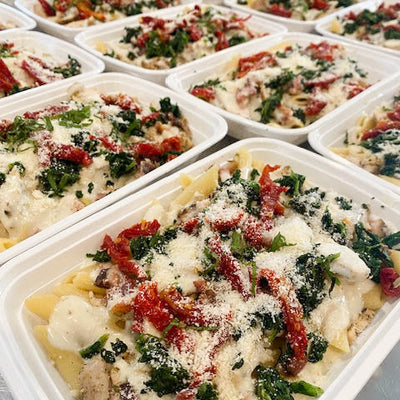 Chicken, Pancetta & Sundried Tomato Penne