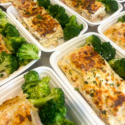 Chicken Cordon Bleu Lasagna