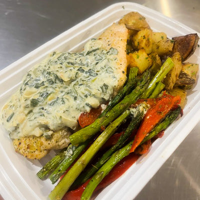 Creamy Spinach & Artichoke Chicken
