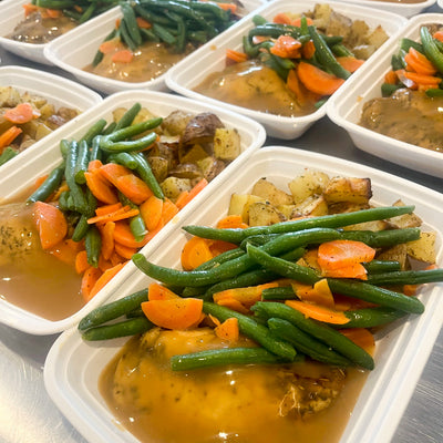 Poitrine de poulet rôtie 